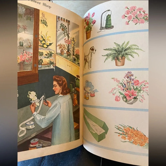 VINTAGE 1943 Look and Learn by Scott Foresman & Co Children’s Book - Picture 10 of 13